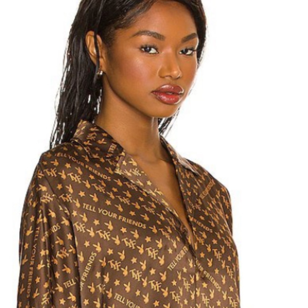 Tell your friends x playboy blouse